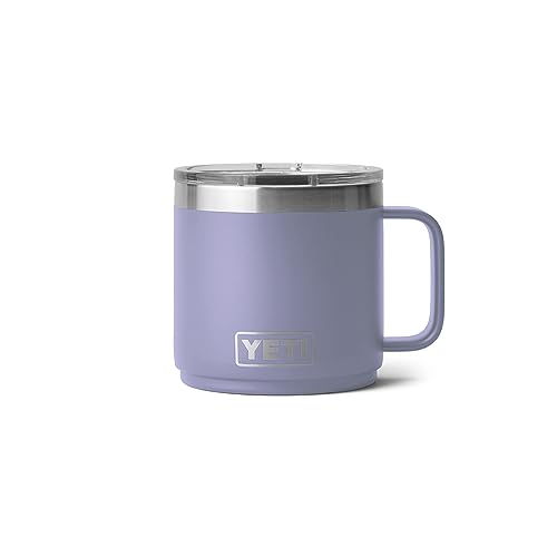 YETI Rambler 14 oz Stackable Mug, Vacuum Insulated, Stainless Steel with MagSlider Lid