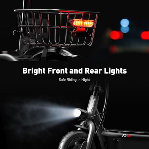 iScooter Electric Scooter with Seat, 37/21 Miles Long Range & 28/19/15.6 MPH Top Speed, 14