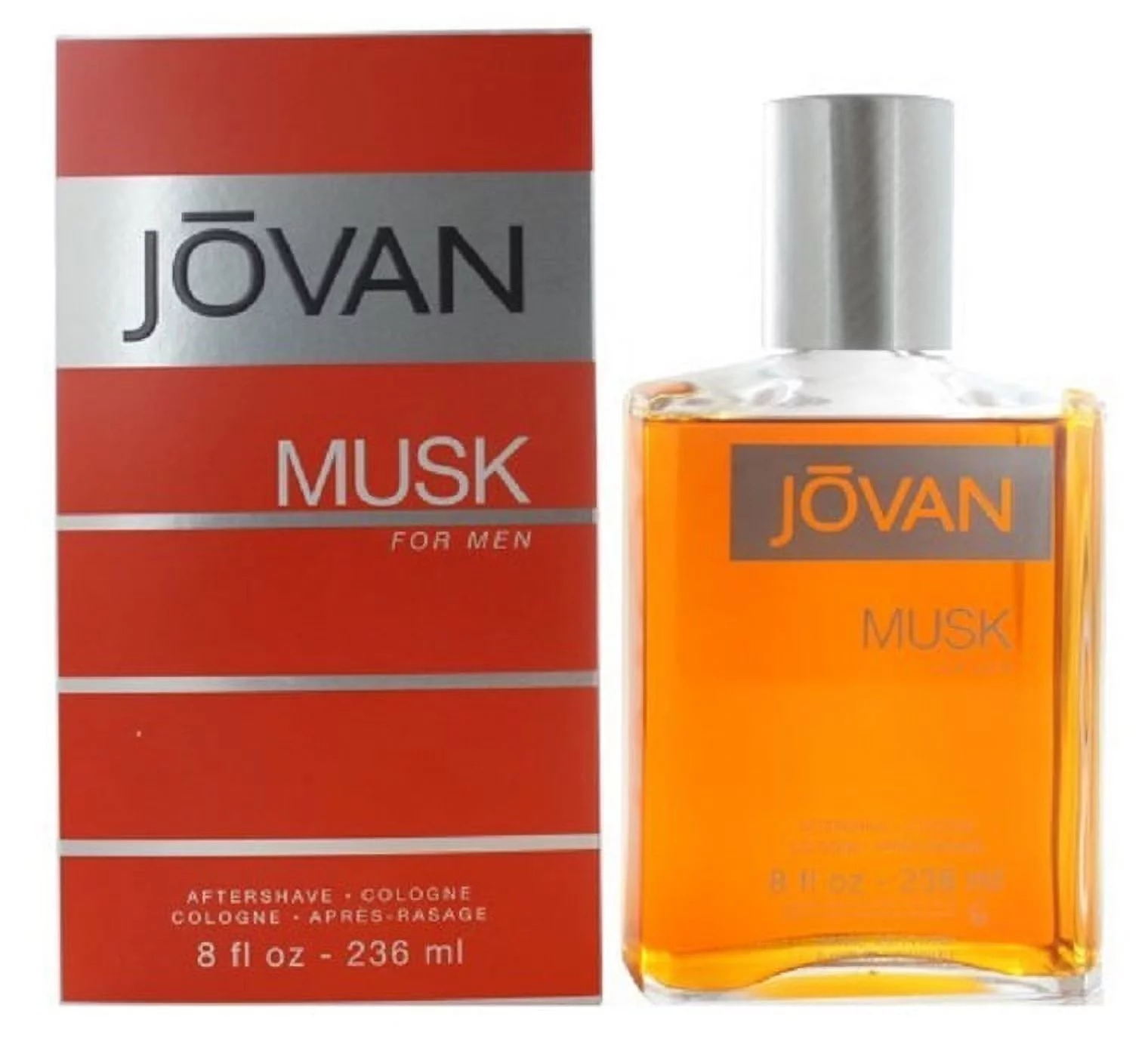 JOVAN MUSK * Coty 8.0 oz / 236 ml After Shave Men Cologne Splash