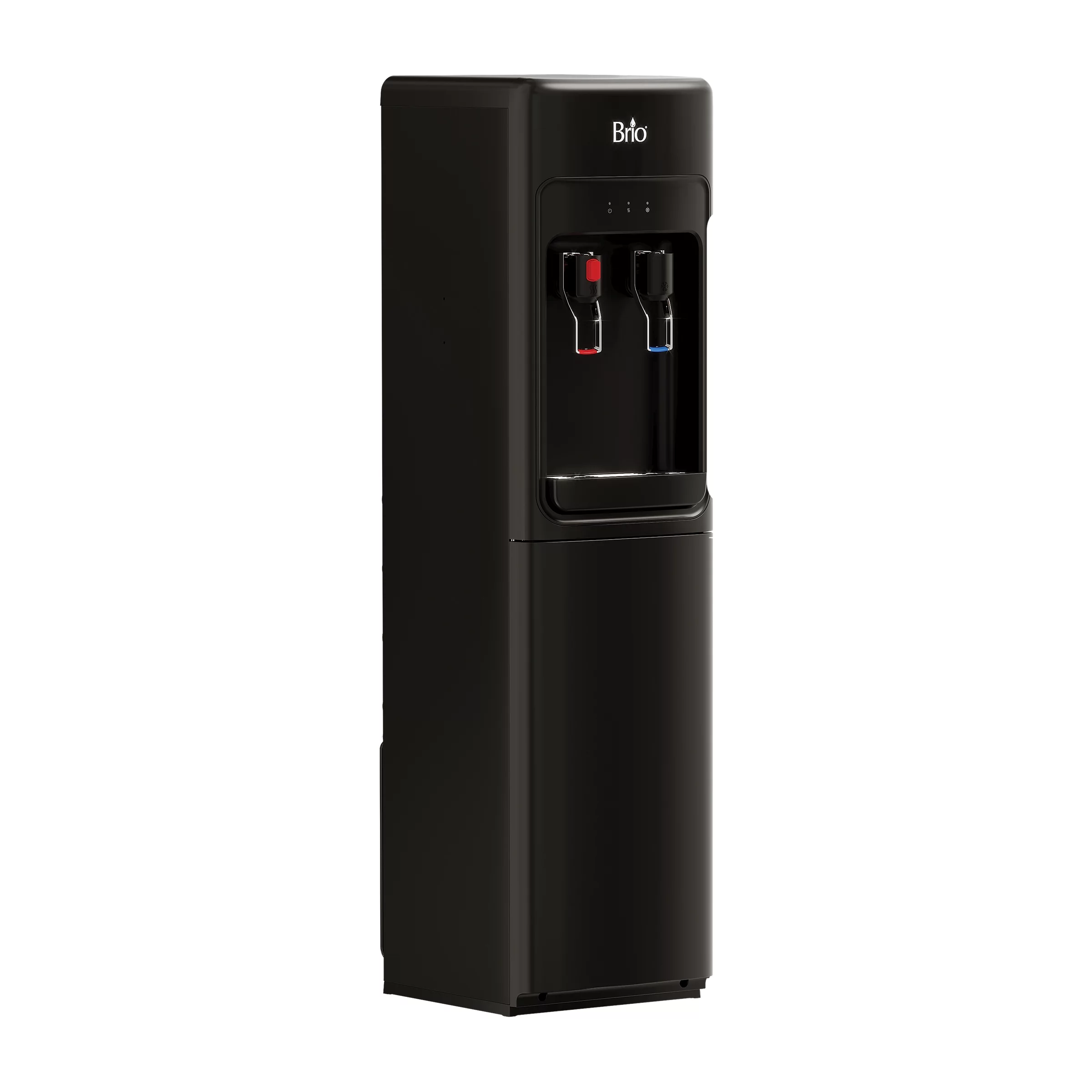 Brio Bottleless 2-Stage Filtration Water Dispenser, Tri-Temp, Connects to Your Water Line,  Height 42