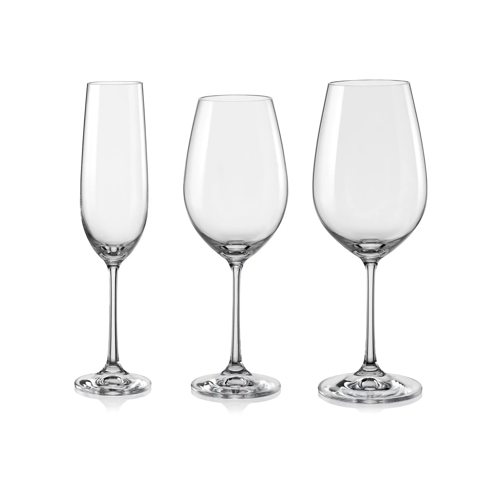 Red Vanilla Vanilla Viola White Wine Glasses - Set of 6