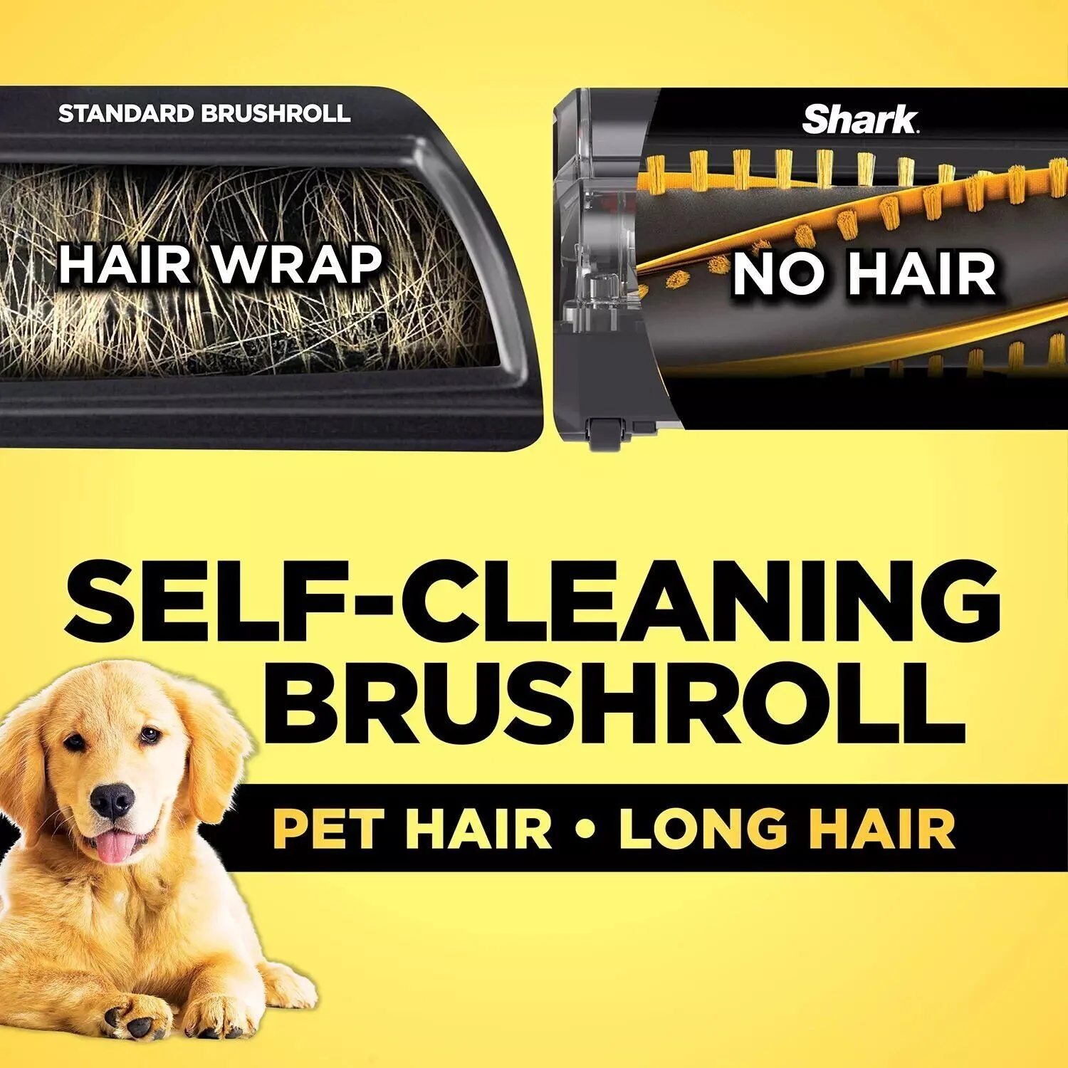 Restored Shark HZ255 Power & Precision Ultra Light Pet Corded Stick Vacuum With Self-Cleaning Brushroll, Floor Cleaner (Refurbished)