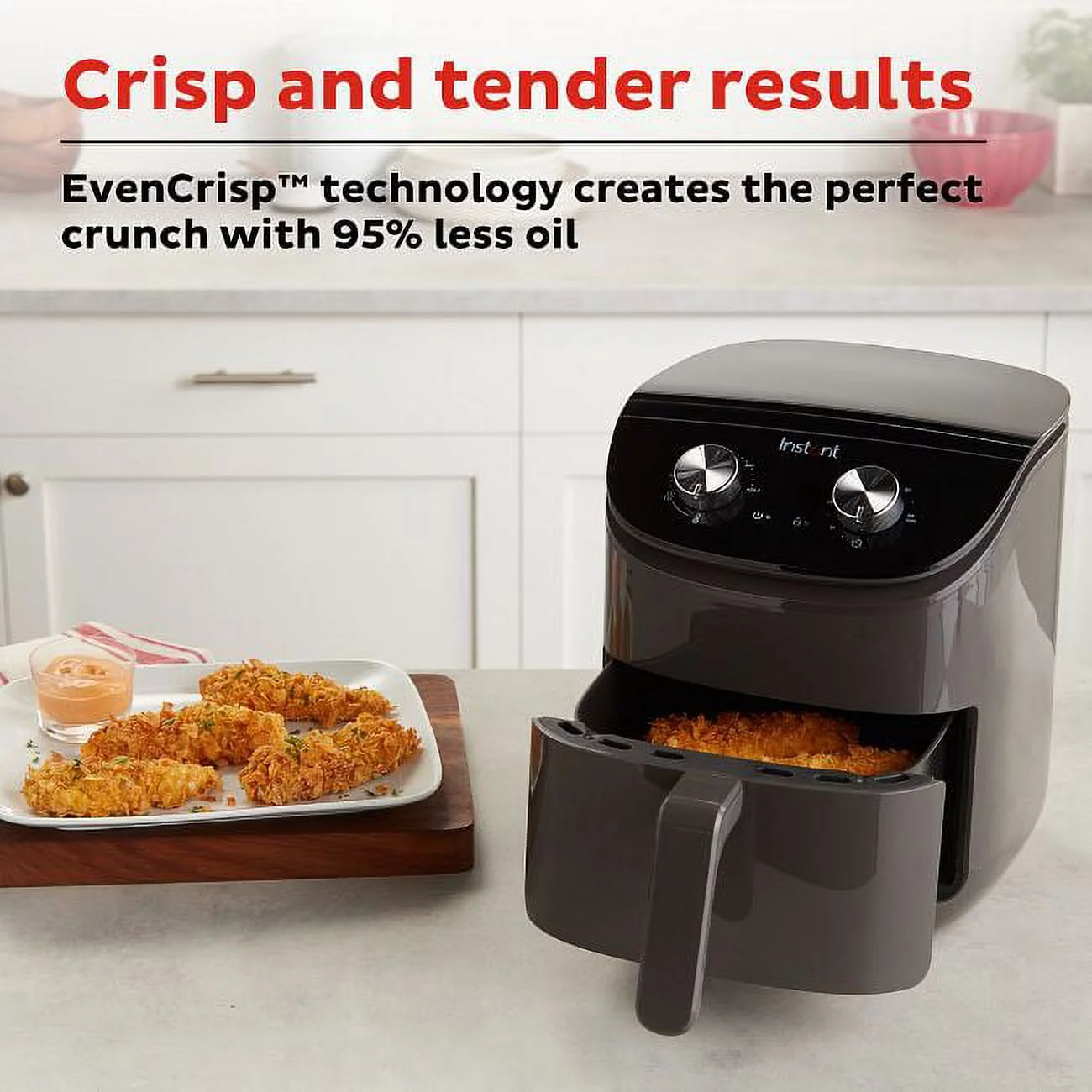 Instant 4 QT Essential Air Fryer, From the Makers of Instant Pot