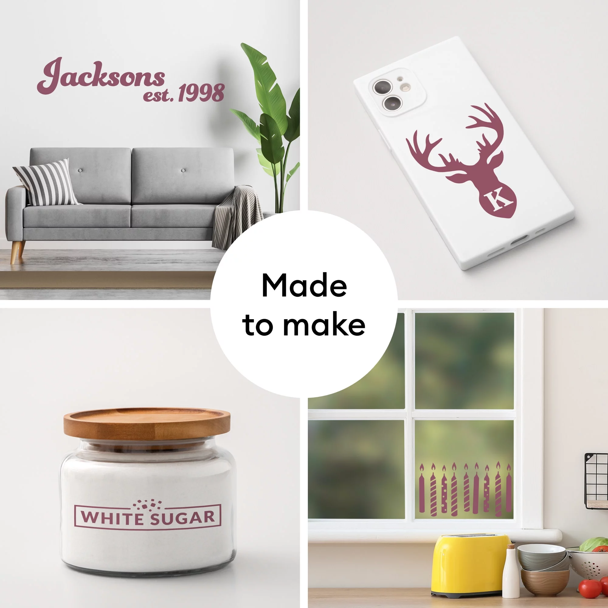 Cricut® Vinyl - Removable (15 ft),Wine