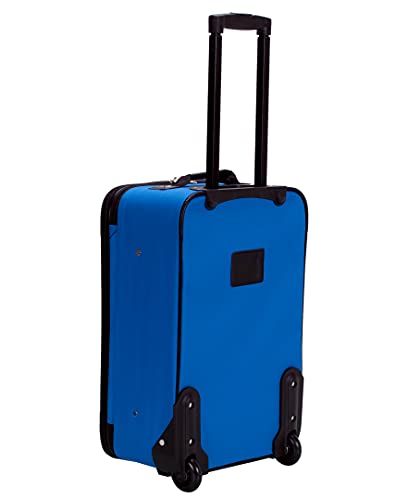 Rockland Fashion Expandable Softside Upright Luggage Set, Charcoal, 2-Piece (14/19)