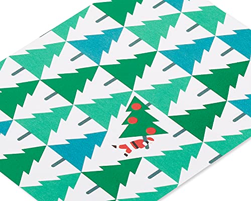 Papyrus Petite Holiday Cards Boxed with Envelopes, Wonderful Holiday, Wreath (20-Count)