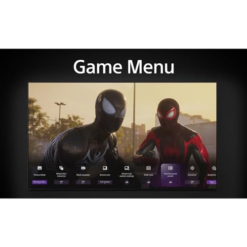 Sony K65XR70 BRAVIA 7 65 inch 4K HDR Smart QLED Mini-LED TV 2024 (Renewed) Bundle with 2 YR CPS Enhanced Protection Pack