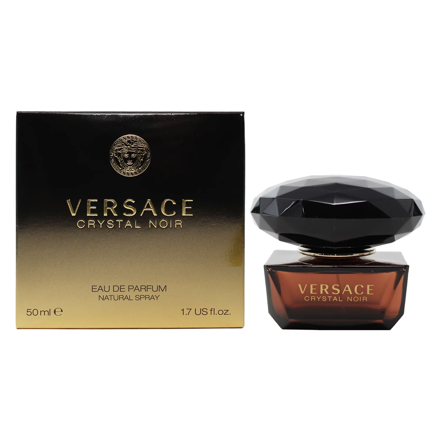 Crystal Noir by Versace Eau De Parfum Spray 1.7 oz