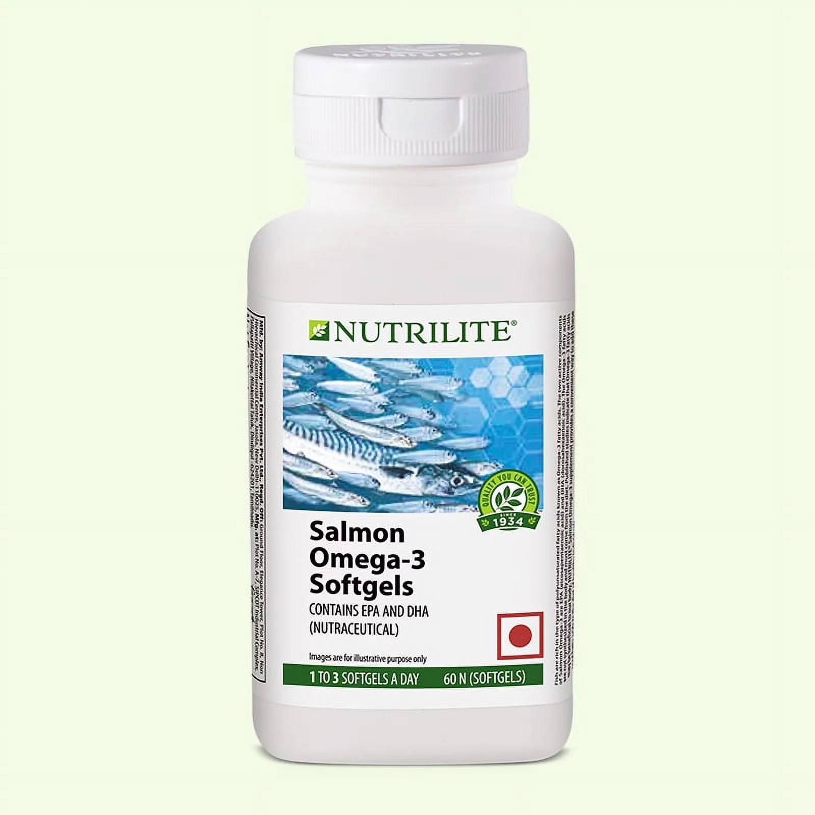 Amway Nutrilite  Salmon Omega-3 Softgels  60 softgels