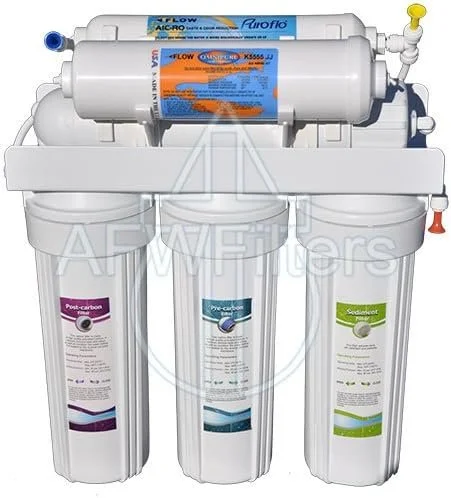 6 Stage Zoi Delta Reverse Osmosis Water Filter System with DI Filter 50 GPD Drinking Water RO - Removes up to 99% of ALL CONTAMINANTS, including fluoride, arsenic, lead, and much more!