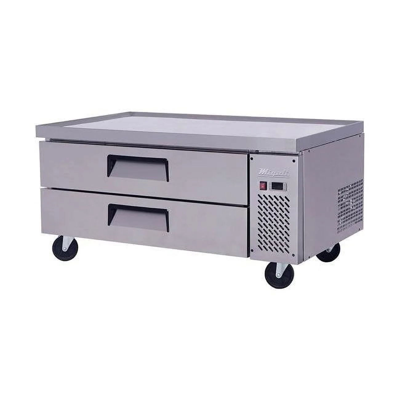 52 in. 10.4 cu. ft. Competitor Series Refrigerated Equipment Stand Chef Base, Stainless Steel