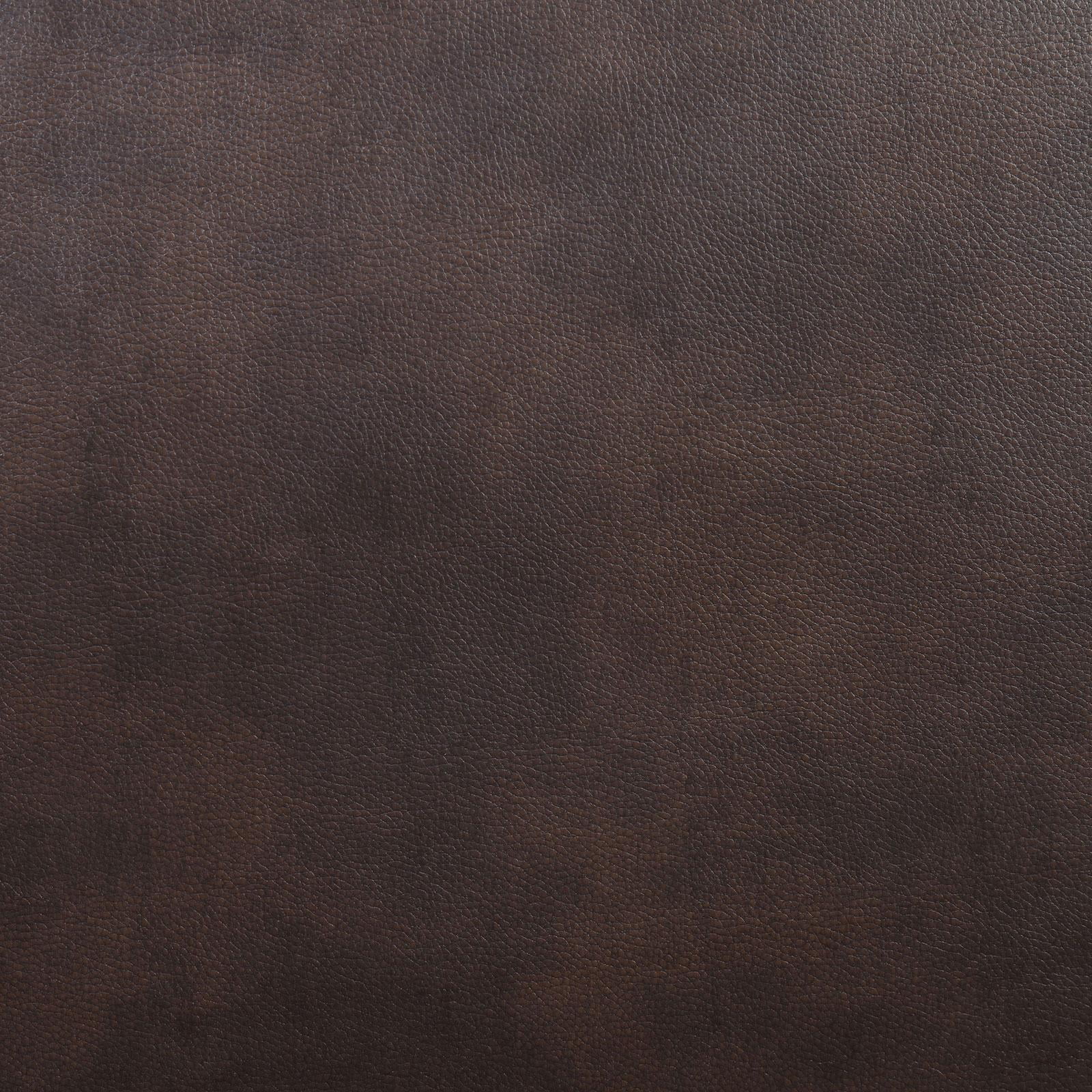 Transitional Faux Leather Upholstery Sofa in Brown Chenai Furniture of America