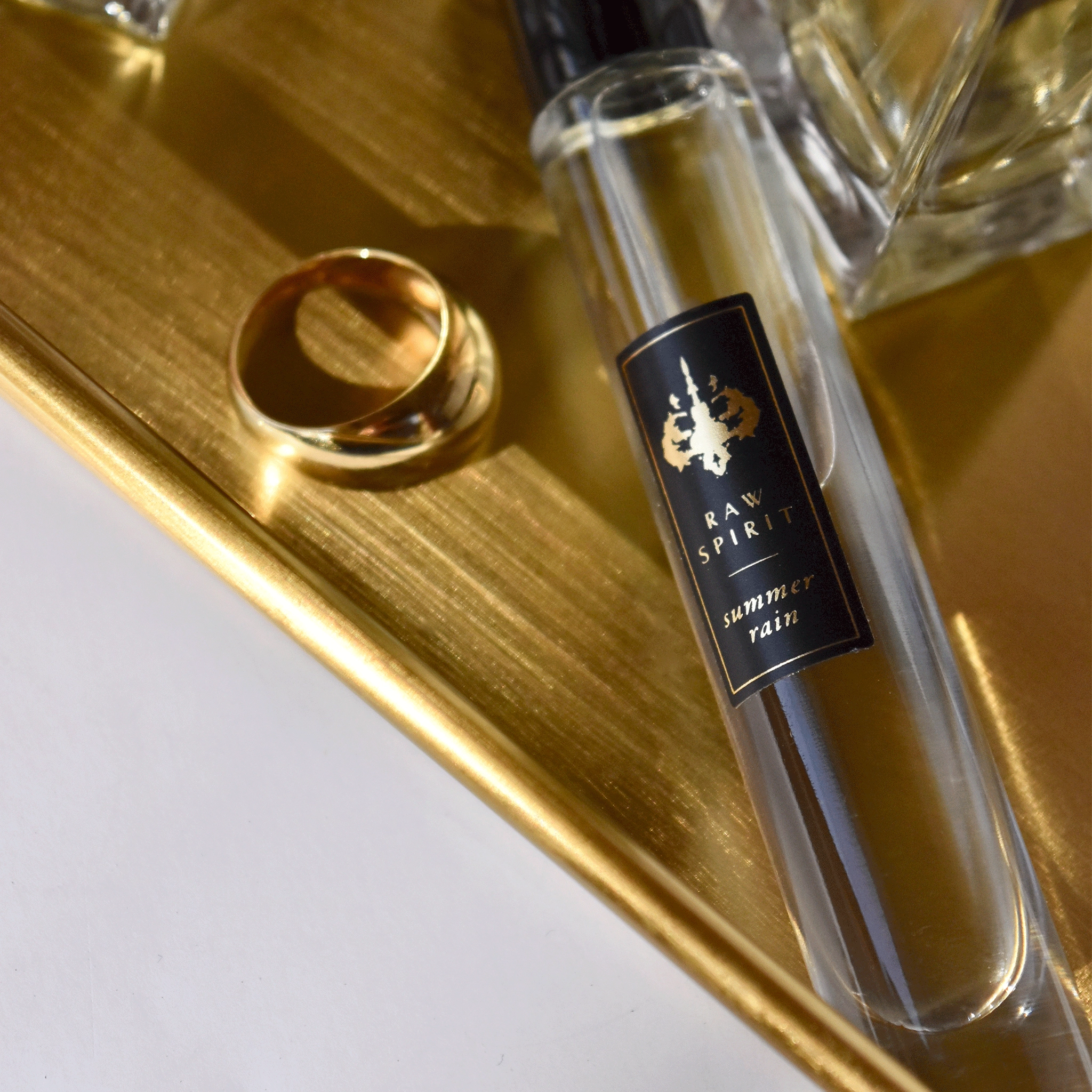 SUMMER RAIN Unisex Perfume, Eau de Parfum Rollerball 0.25 fl oz