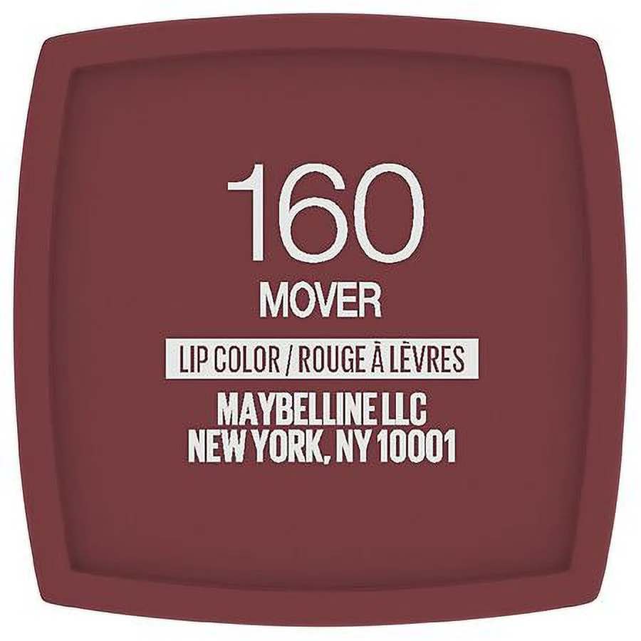 Maybelline SuperStay Matte Ink Liquid Lipstick, Lip Makeup, Mover 0.17fl oz