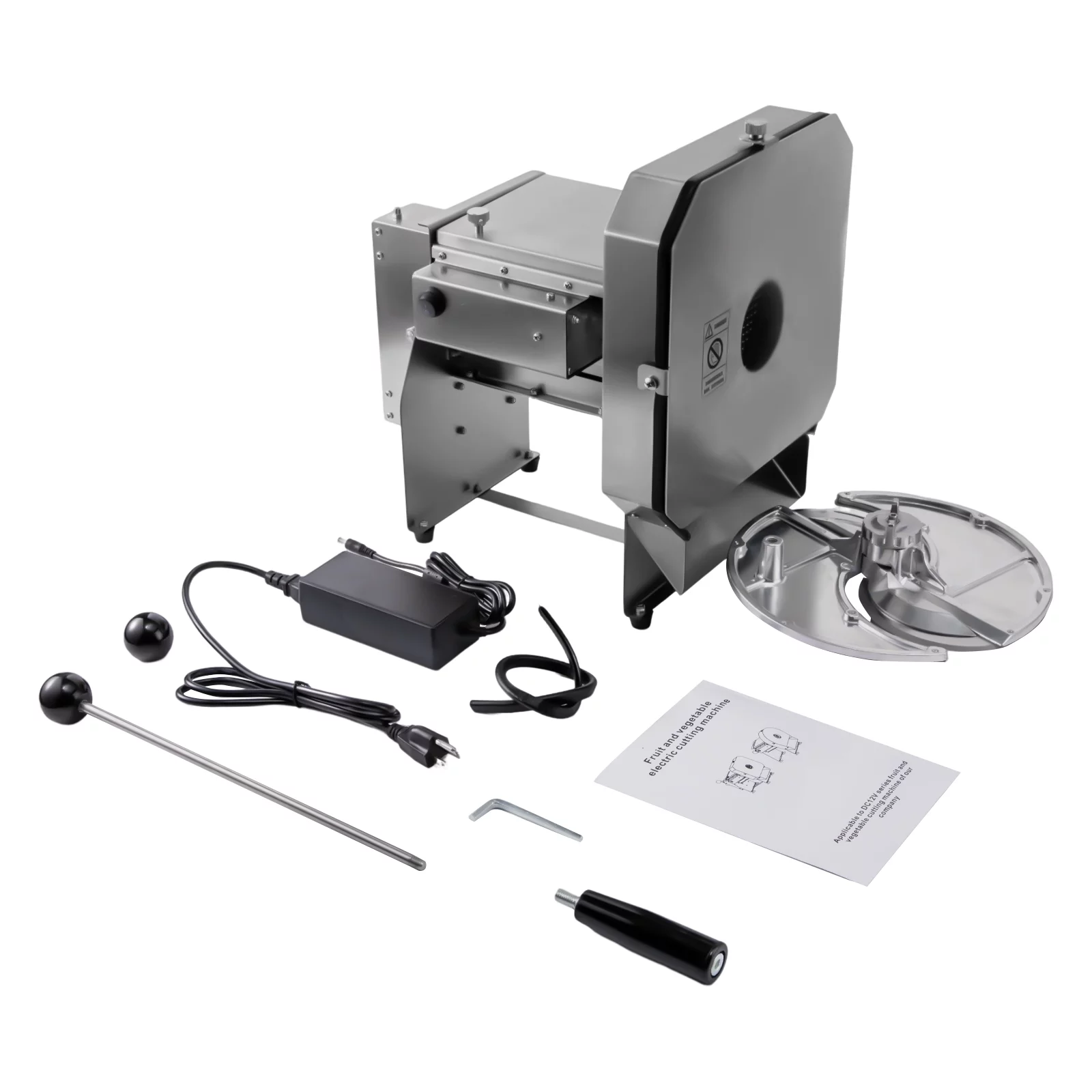 DENEST Electric Meat Slicer Blade Deli Food Slicer Veggie Premium Kitchen Cutting 120w