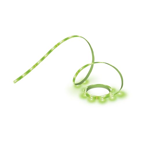 WiZ Connected 13ft LED Light Strip Base Kit + Extension - Flowing Multicolor LED Color-Changing Light Strip For Your Smart Home - Compatible with Alexa and Google Home Assistant