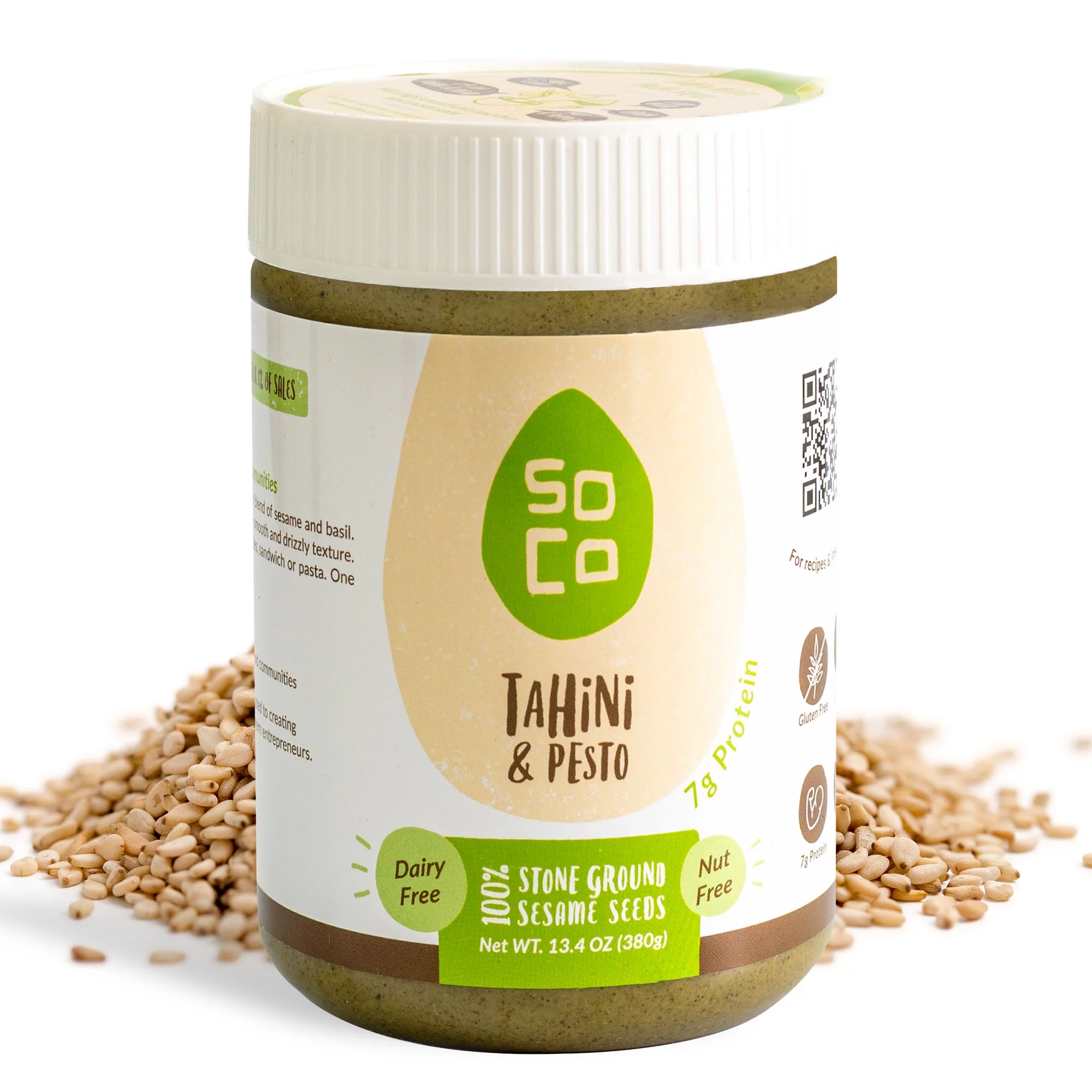 Soco Tahini And Pesto, 13.4 Oz | Pack of 6