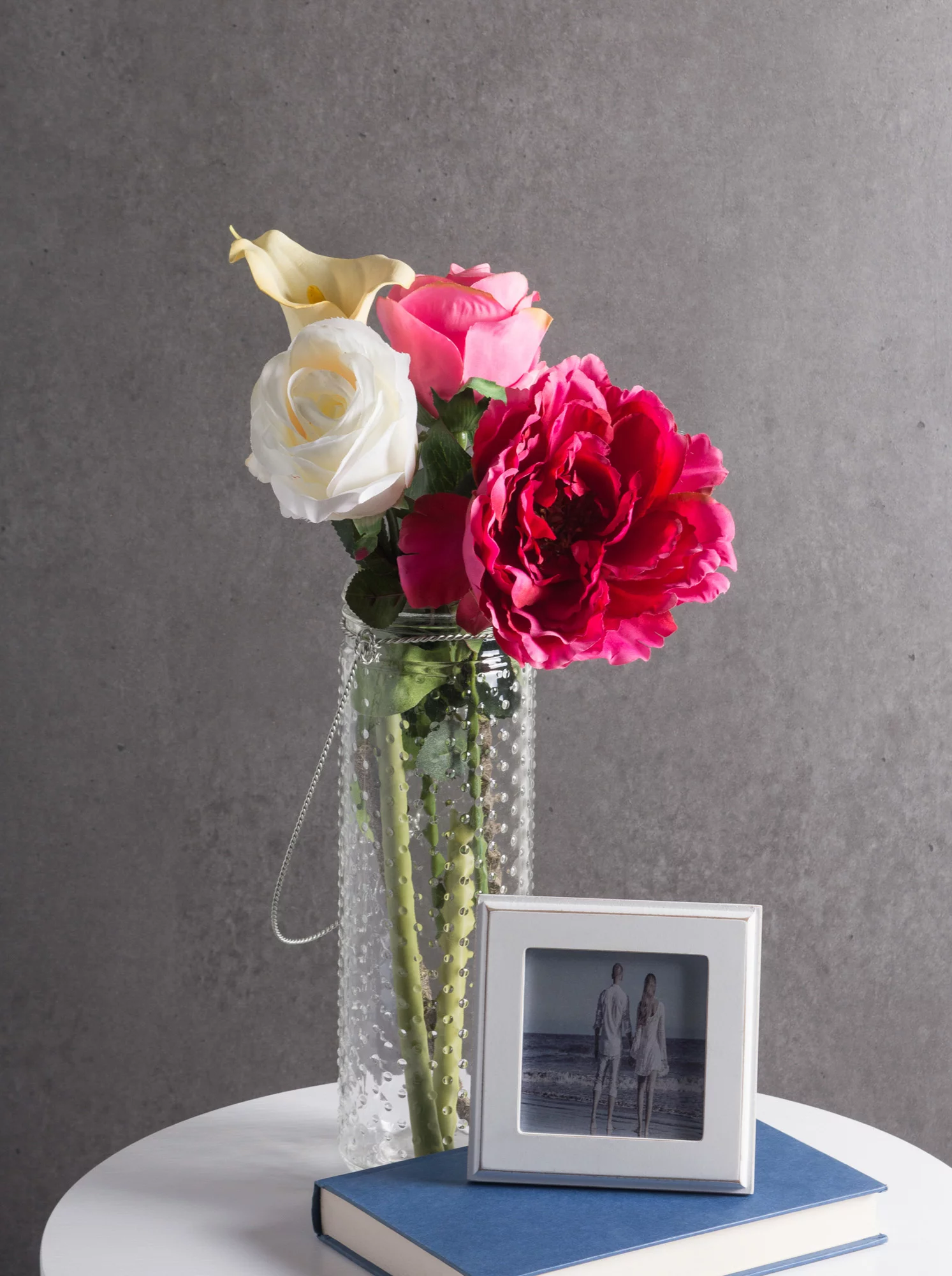 CC Home Furnishings Set of 3 White Artificial Long Stem Calla Lilies 26