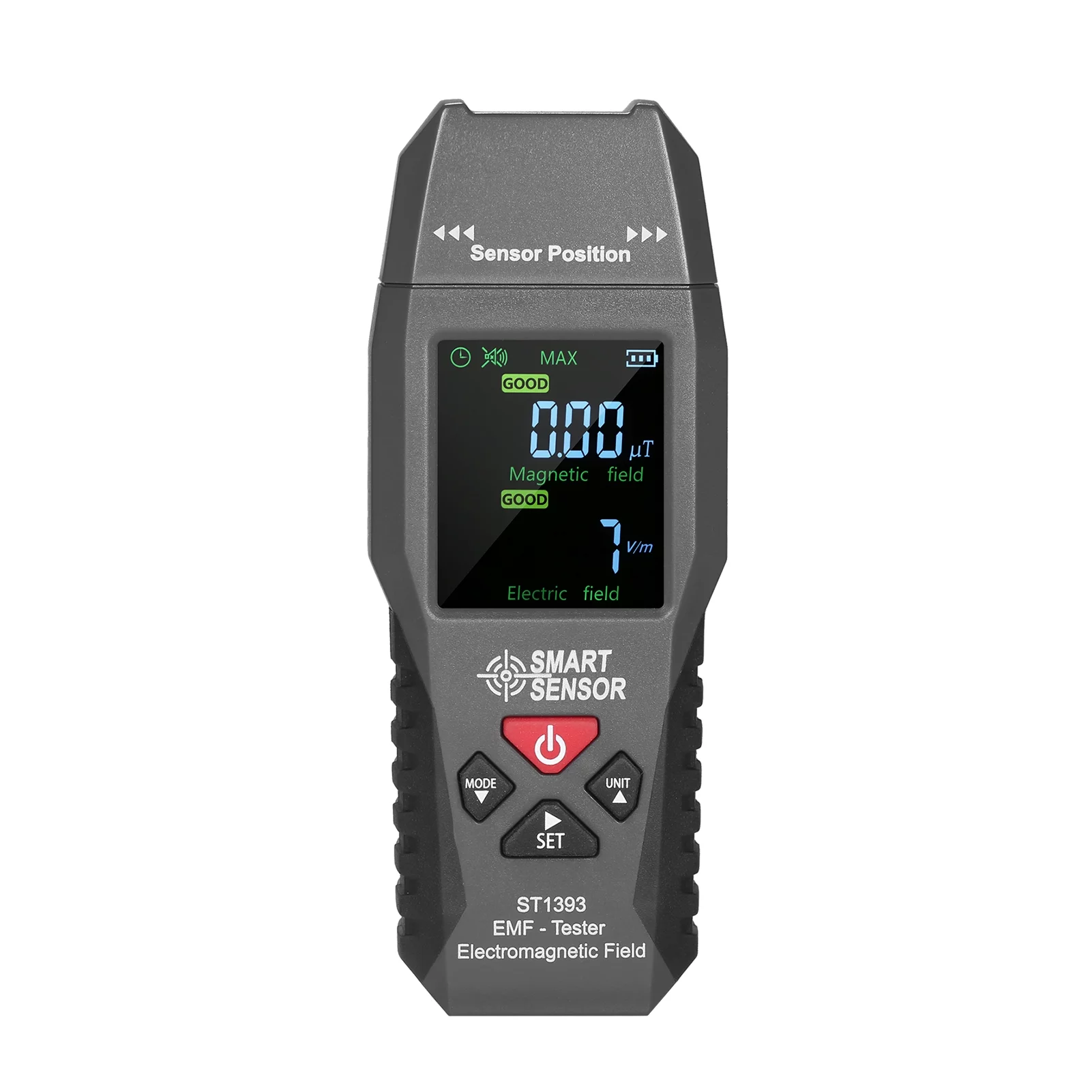 SMART SENSOR ST1393 EMF Meter Electromagnetic Field EMF Detector Handheld Digital LCD Electromagnetic Field Radiation Tester