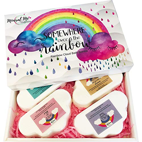Bath Bombs Gift Set for Christmas - Bath Bombs for Girls, 6 Aromatherapy Natural BathBombs w/Organic Ingredients Skin Moisturizing Bubble BathBombs for Women Relaxing, Kids Stocking Stuffers