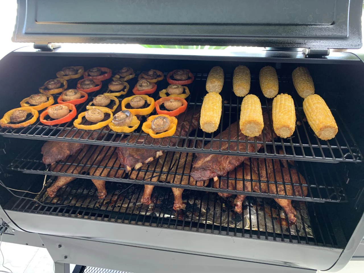 Lifesmart 2000 Square Inch Pellet Grill and Smoker with Dual Meat Probes, Precision Digital Control and 3 Cooking Racks