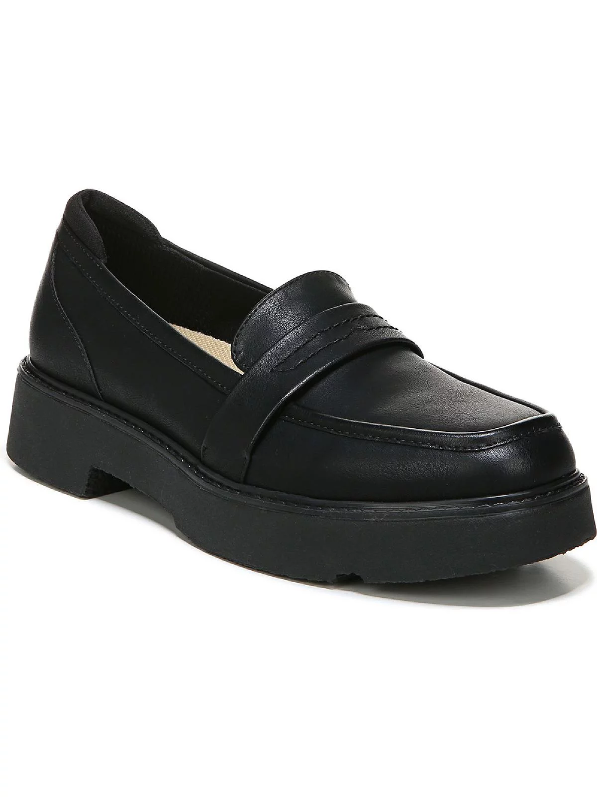 Dr. Scholl's Shoes Womens Vibrant Faux Leather Slip On Loafers