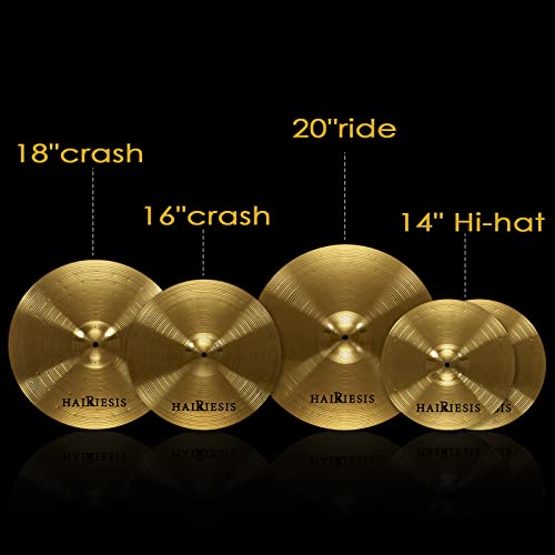 HAIRIESIS Exquisite Alloy Cymbal Set - 14