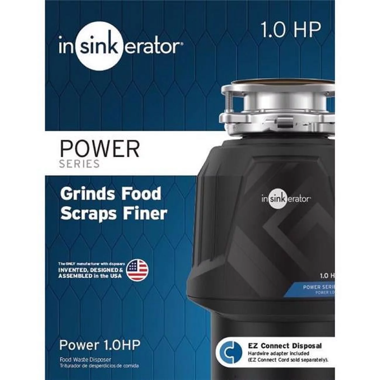 InSinkErator 4021217 Power 1 HP Continuous Feed Garbage Disposal