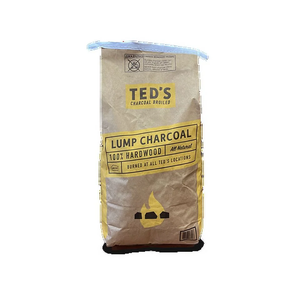 Teds Hot Dogs Hardwood Lump Charcoal