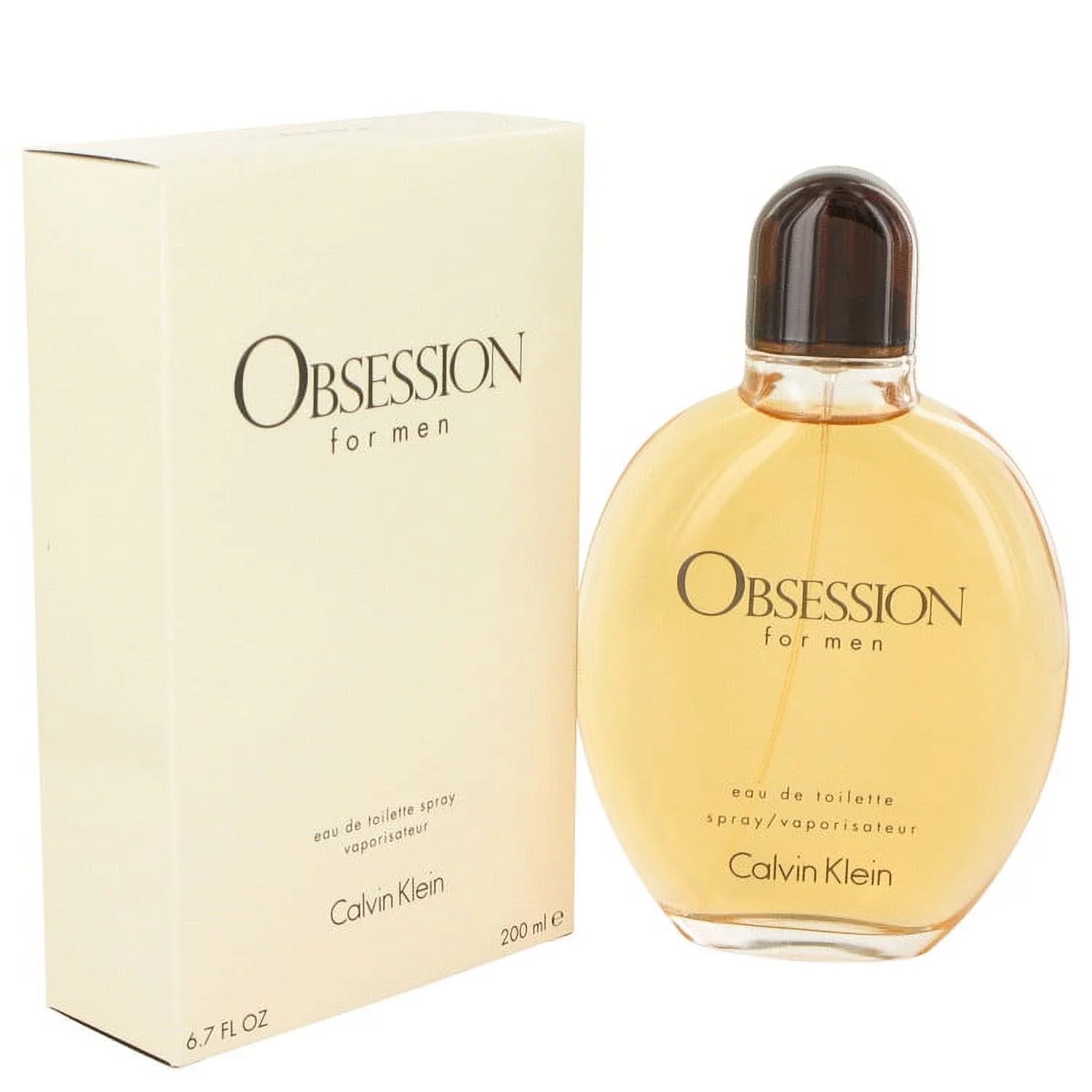 OBSESSION by Calvin Klein Eau De Toilette Spray 6.7 oz For Men