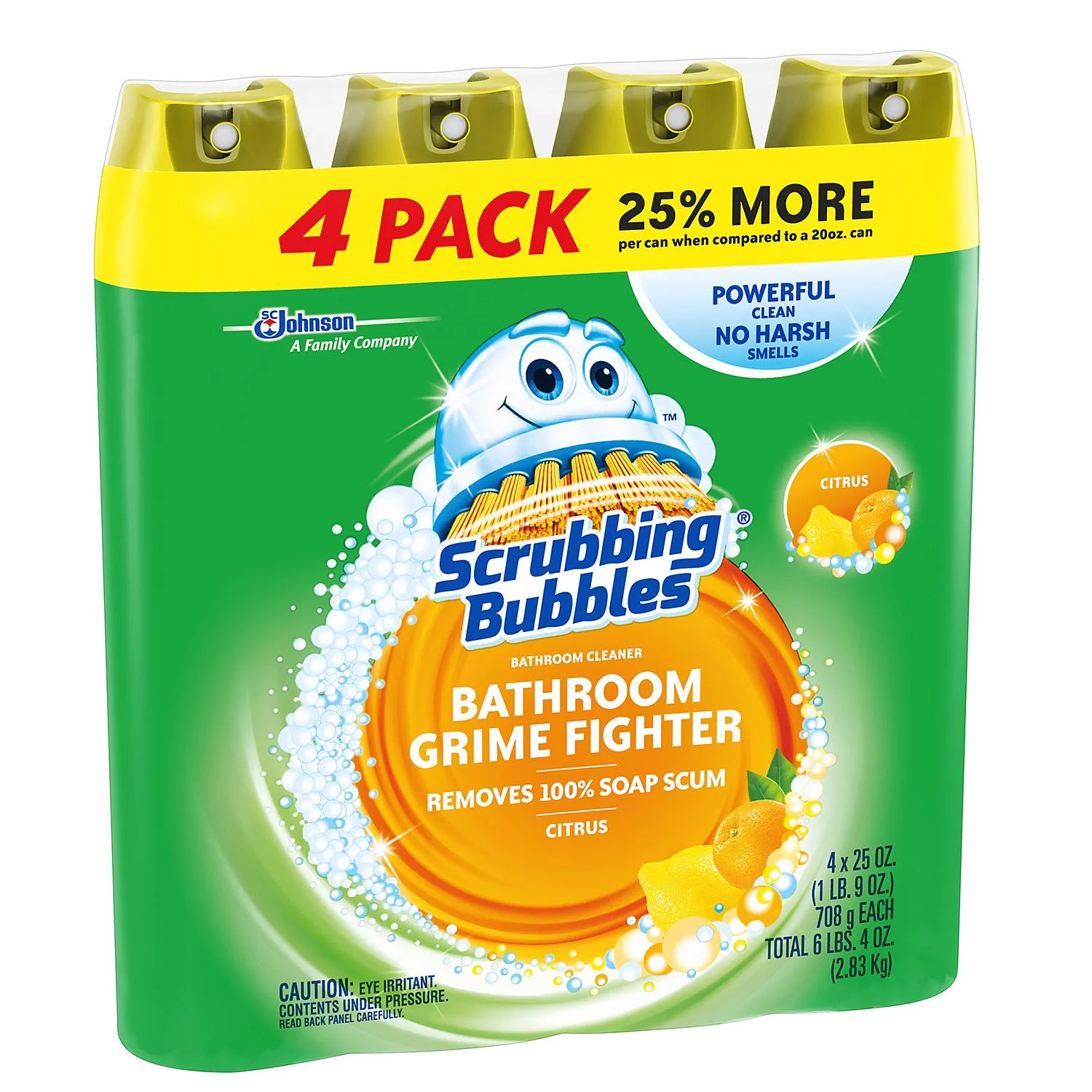 Product of Scrubbing Bubbles Foaming Bathroom Cleaner (25 oz., 4 pk.) - All-Purpose Cleaners [Bulk Savings]