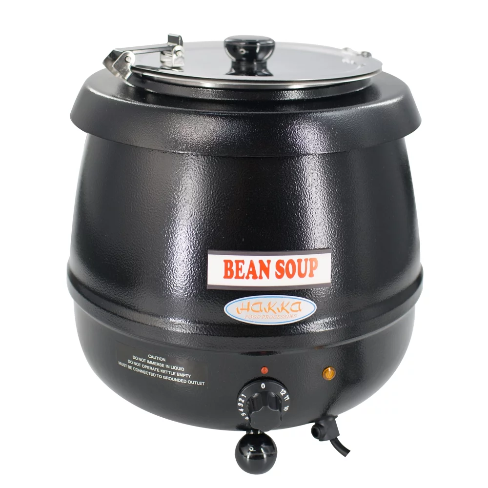 Hakka 11 Qt Countertop Food Kettle Warmer and Soup Kettle Warmer 14 x 14 x 16.1 inch