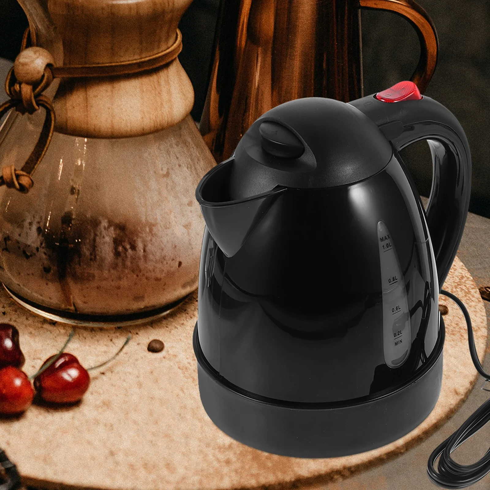 Car Hot Water Kettle Automatic Power-off Food Grade Electric Tea Flower Boiler Vehicle