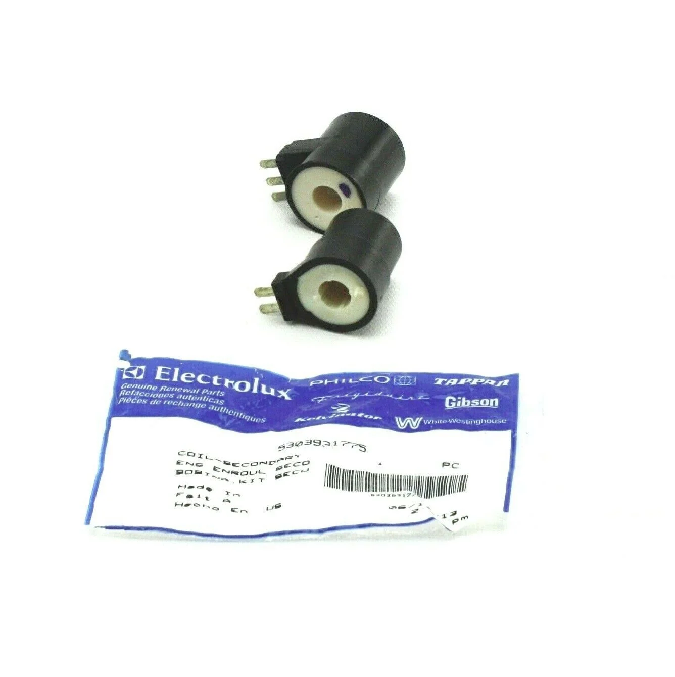 OEM Frigidaire 5303931775 Dryer Gas Valve Coil Kit AP2150379
