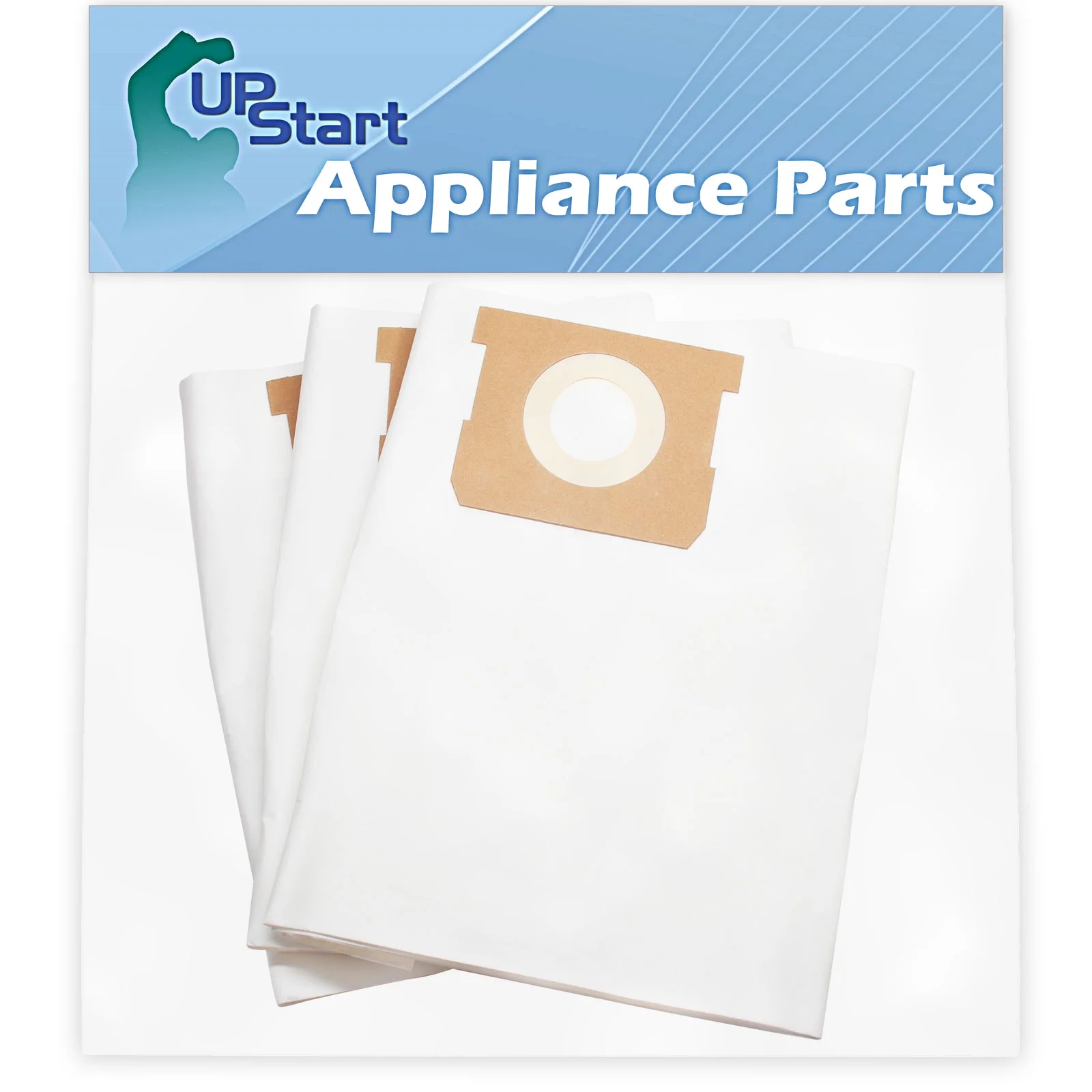 9 Replacement Shop-Vac Hardware Store Wet/Dry Vac H87S550A Vacuum Bags - Compatible Shop-Vac 90661 Vacuum Bags (3-Pack, 3 Bags Per Pack)