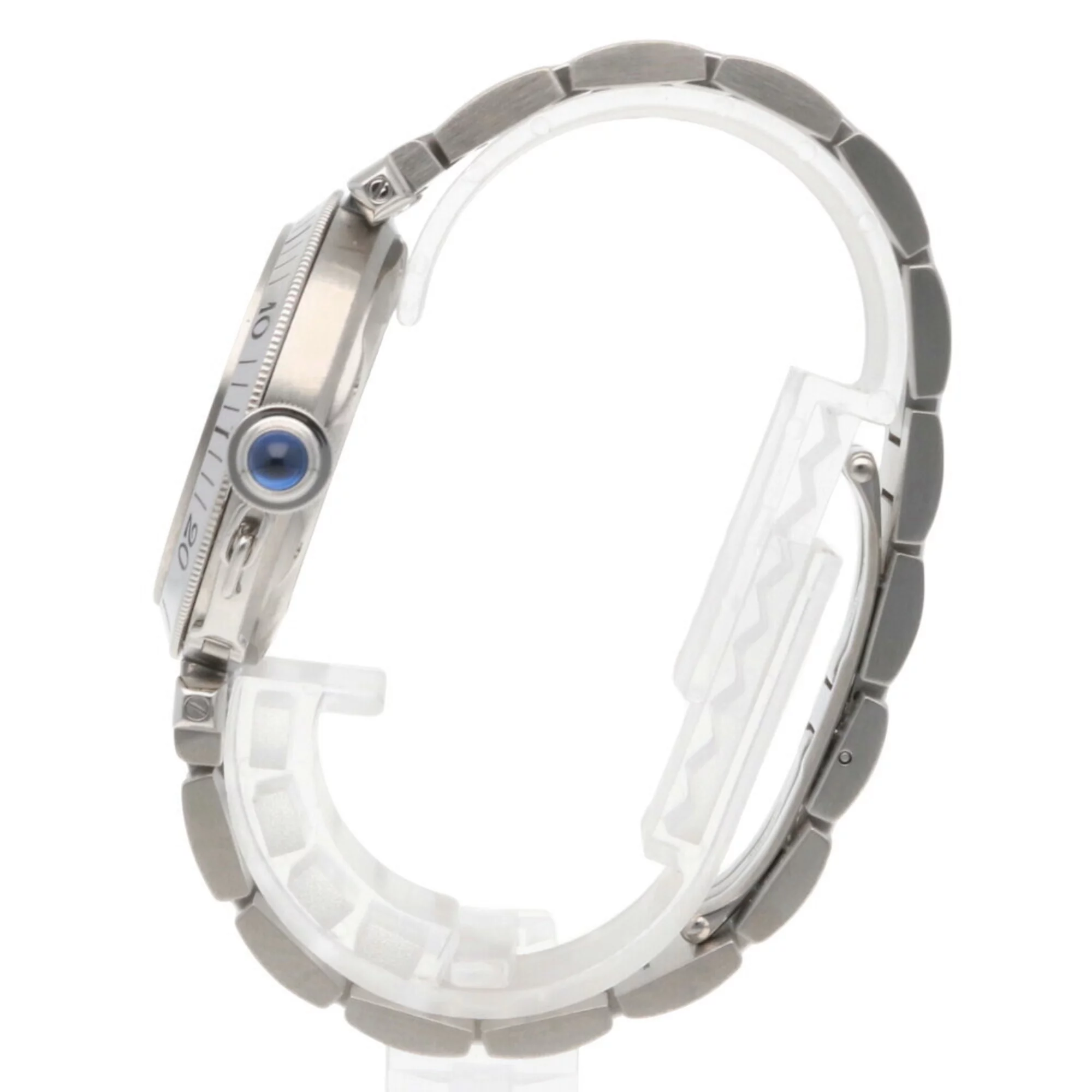 Pre-Owned Cartier CARTIER Pasha 38MM watch stainless steel W31031H3 (2378) self-winding men's (Good)