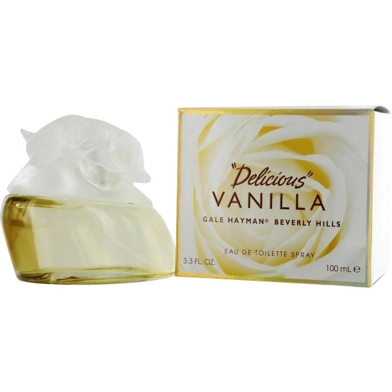 Delicious Vanilla by Gale Hayman Eau De Toilette Spray 3.3 oz Great price and 100% authentic