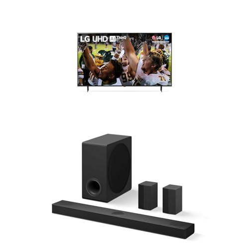 LG 65-Inch Class UR9000 Series Alexa Built-in 4K Smart TV (3840 x 2160),Bluetooth, Wi-Fi, USB, Ethernet, HDMI 60Hz Refresh Rate, AI-Powered 4K