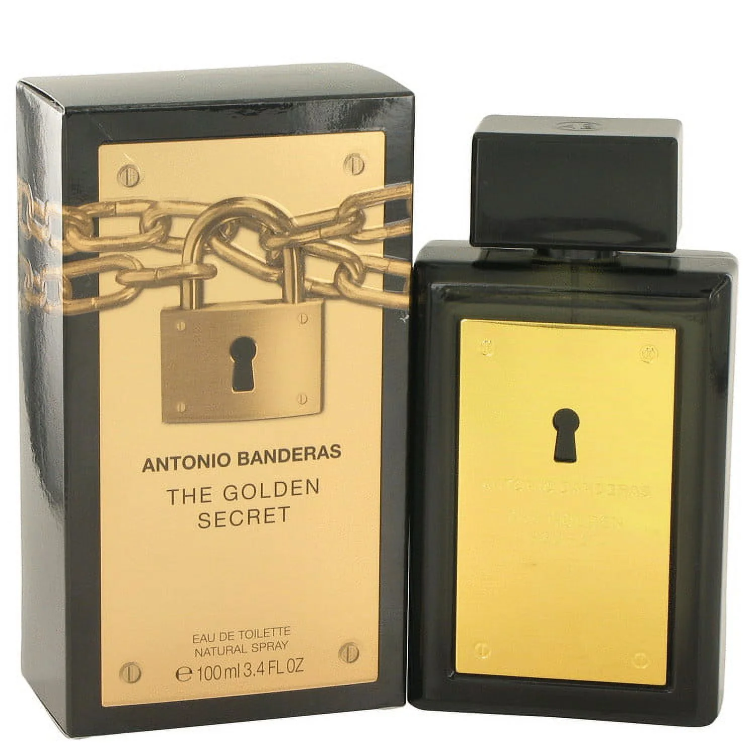 The Golden Secret by Antonio Banderas Eau De Toilette Spray 3.4 oz For Men