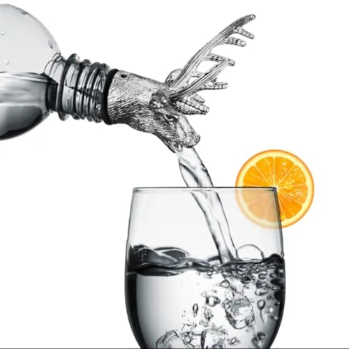 Stag Head Wine Pourer