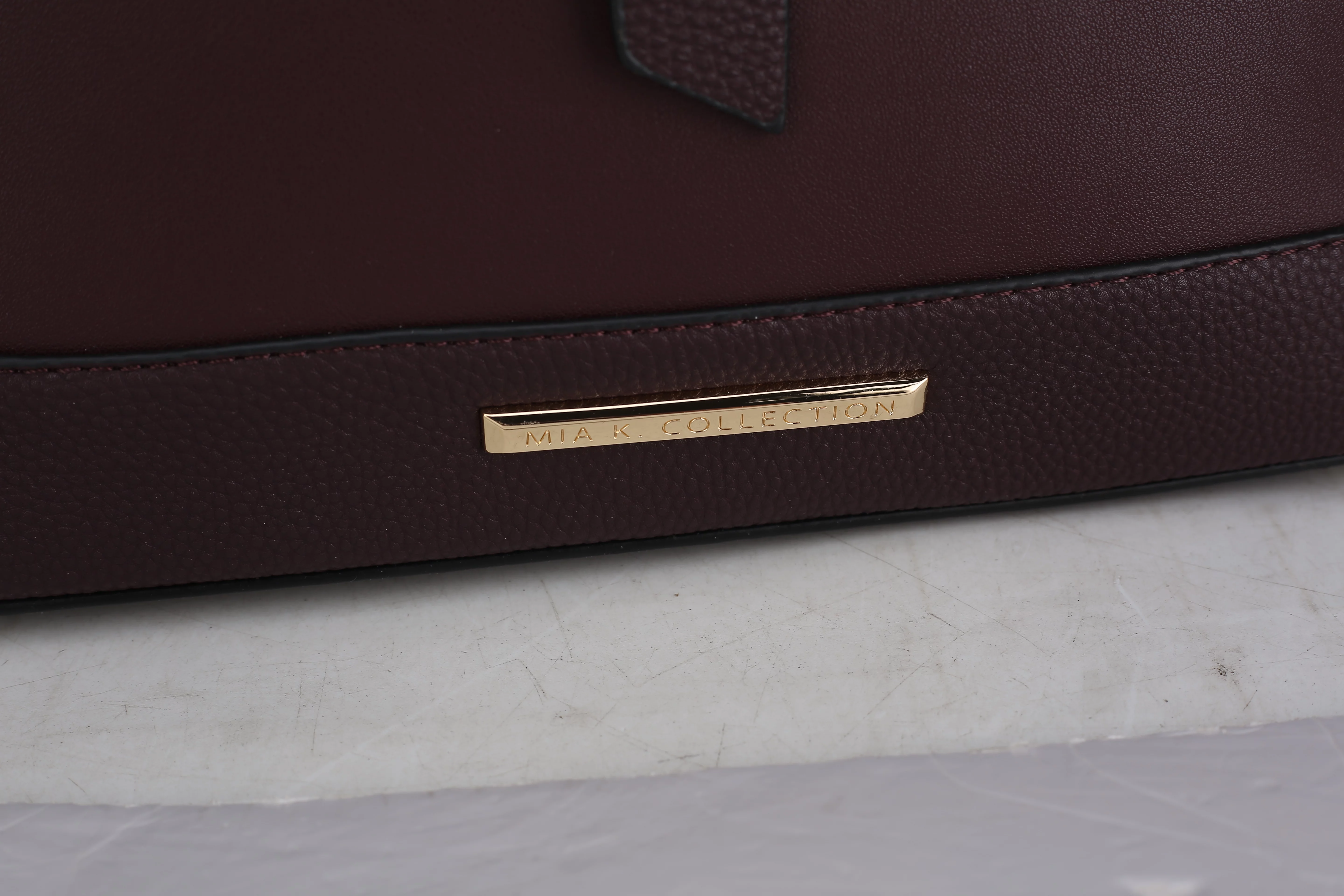 Geneva Vegan Leather Womens Shoulder Handbag by Mia K