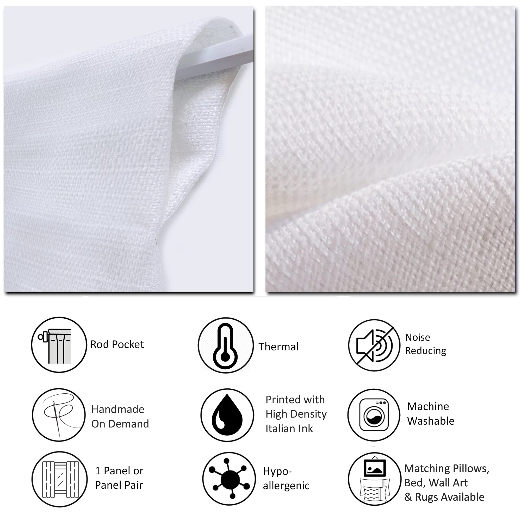 Designart 'Rocky Bay Portugal Panorama' Beach Curtain Panel