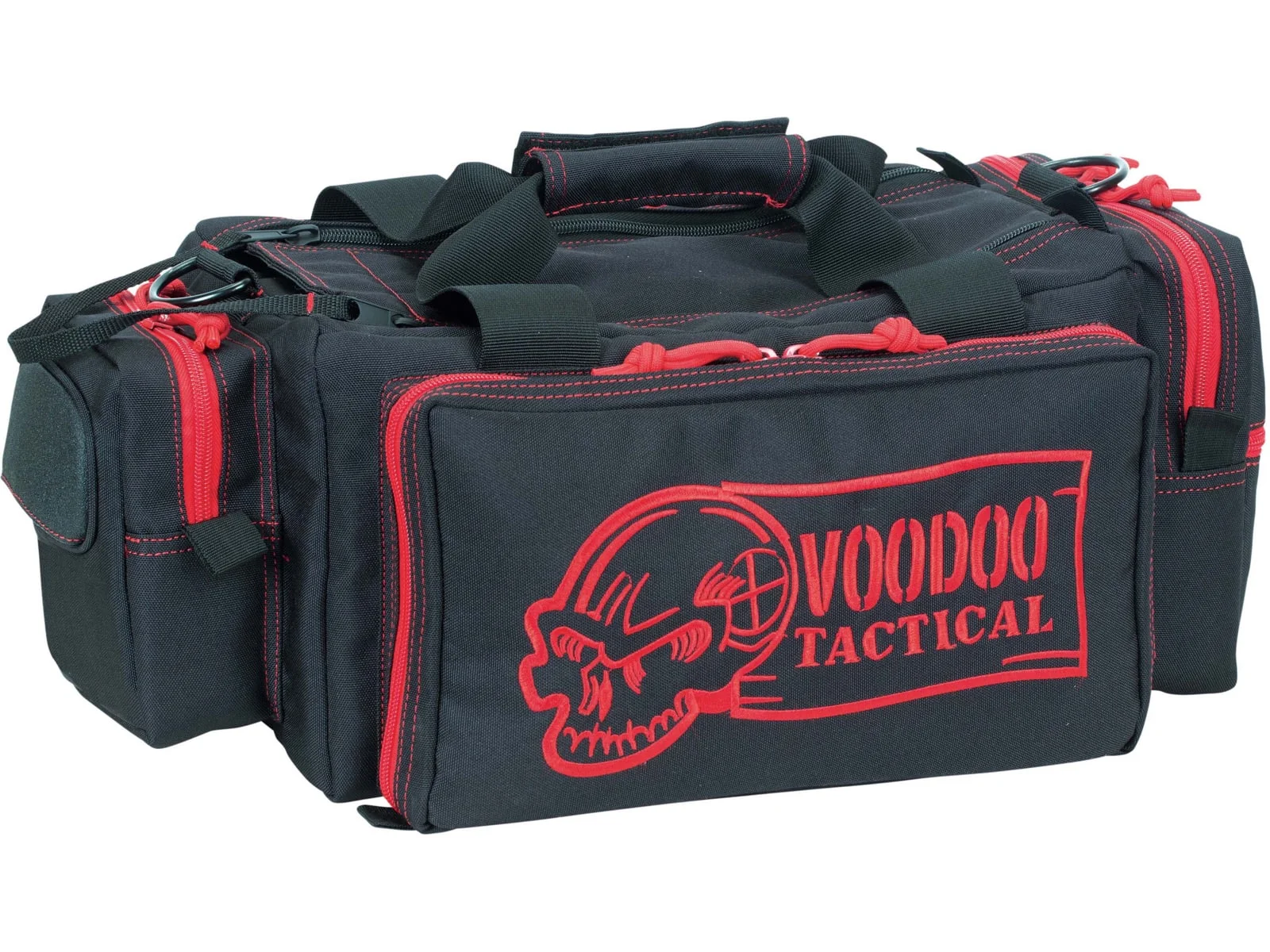 Voodoo Compact Rhino Range Bag, Black/Red