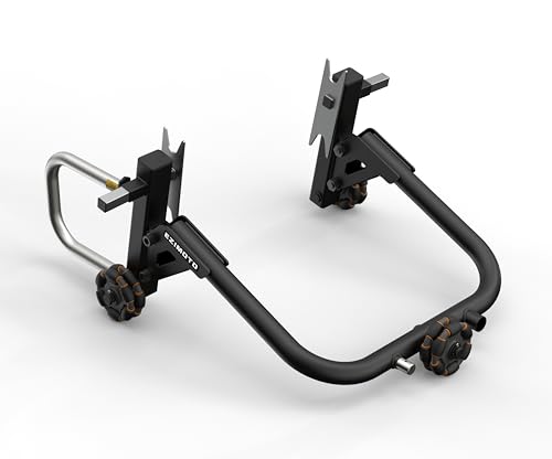 Sport Bike Motorcycle Rear Stand, 360° Movable Lift Stands, Revolutionary Heavy Duty Motorcycle Stands - Quick, Safe, and Easy Single Person Operation