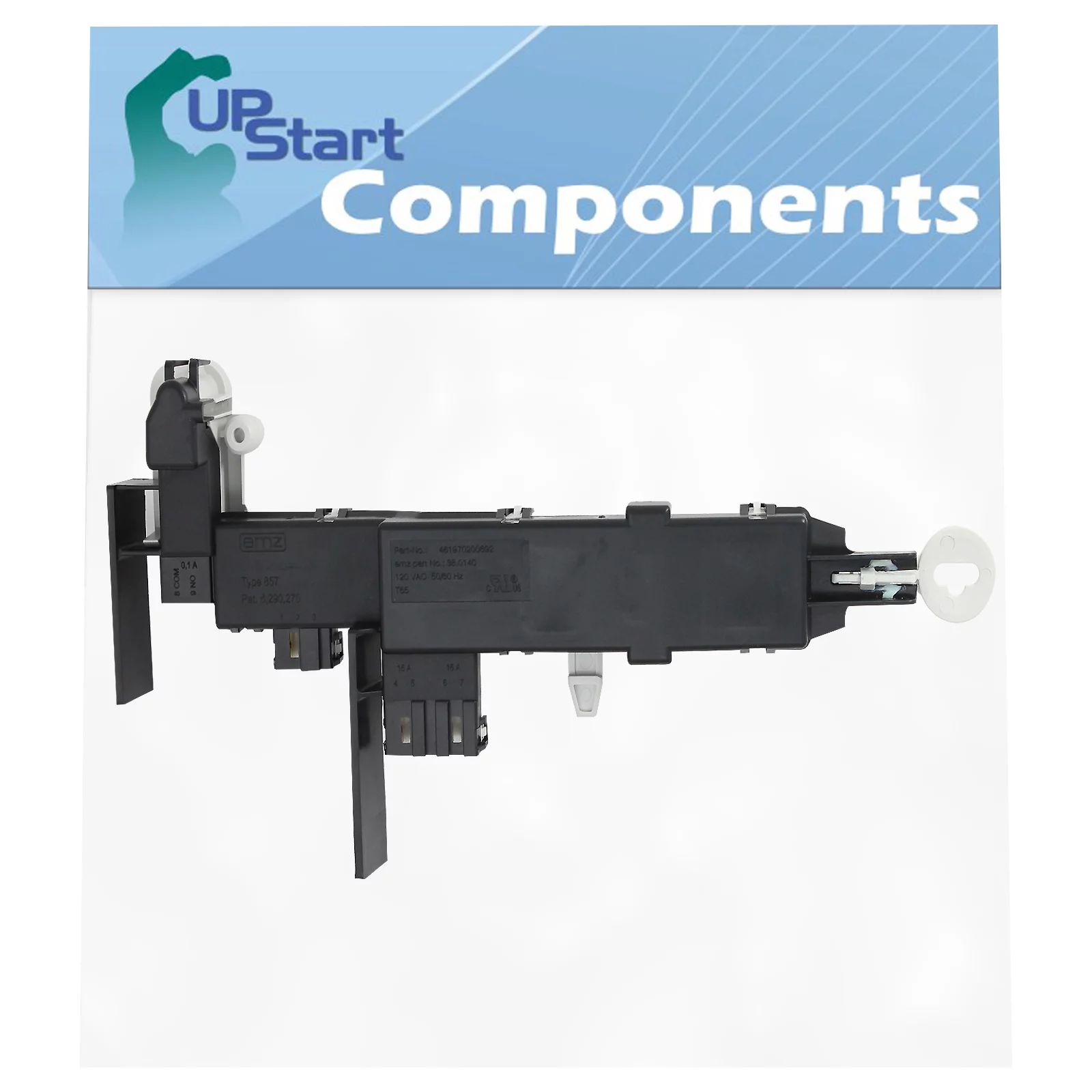 8182634 WP8182634 Washing Machine Door Latch Lock Replacement for Kenmore / Sears 110.42834201 Washer - Compatible with DC64-00519B Washer Door Lock Switch Assembly