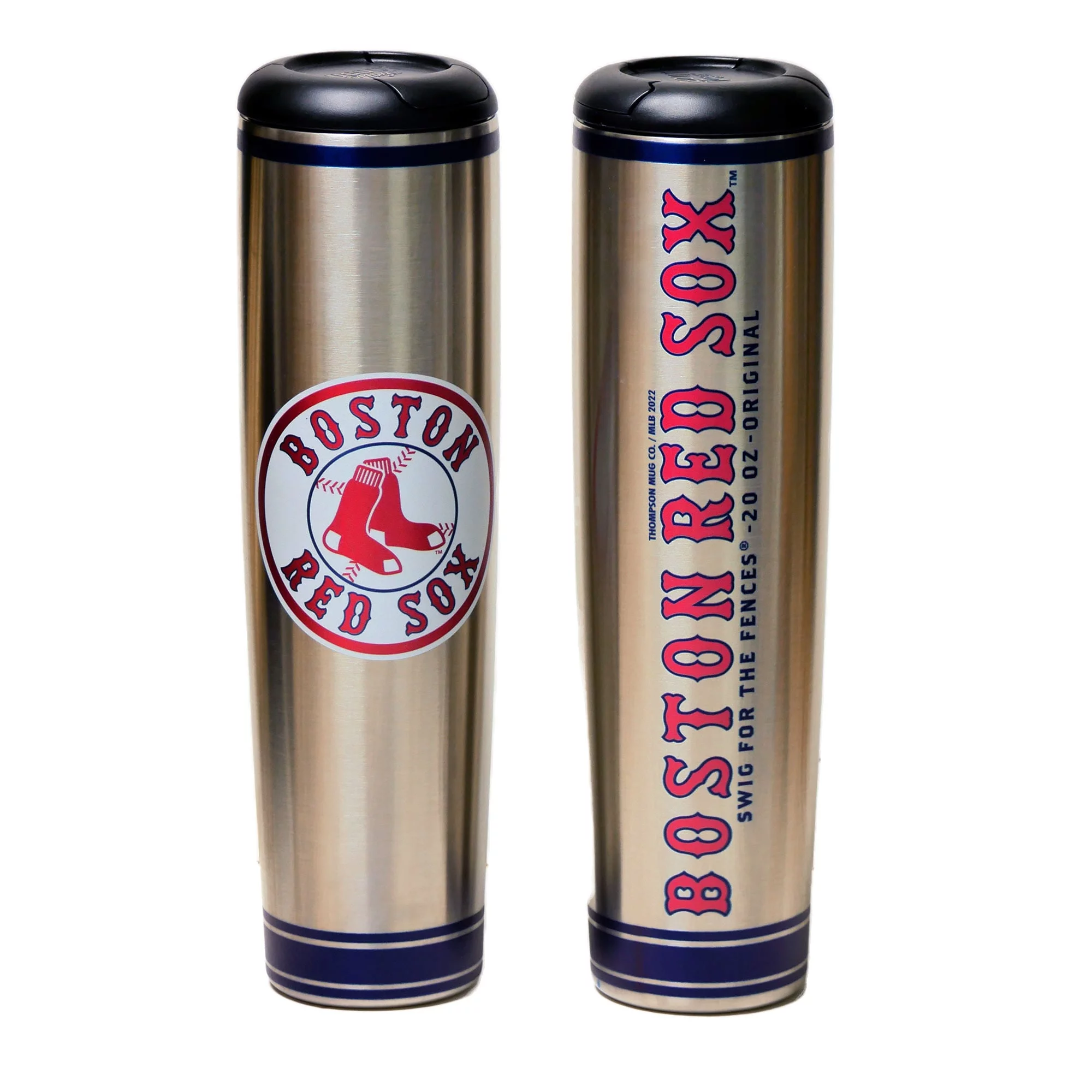 Boston Red Sox 20oz. Metal Bat Tumbler