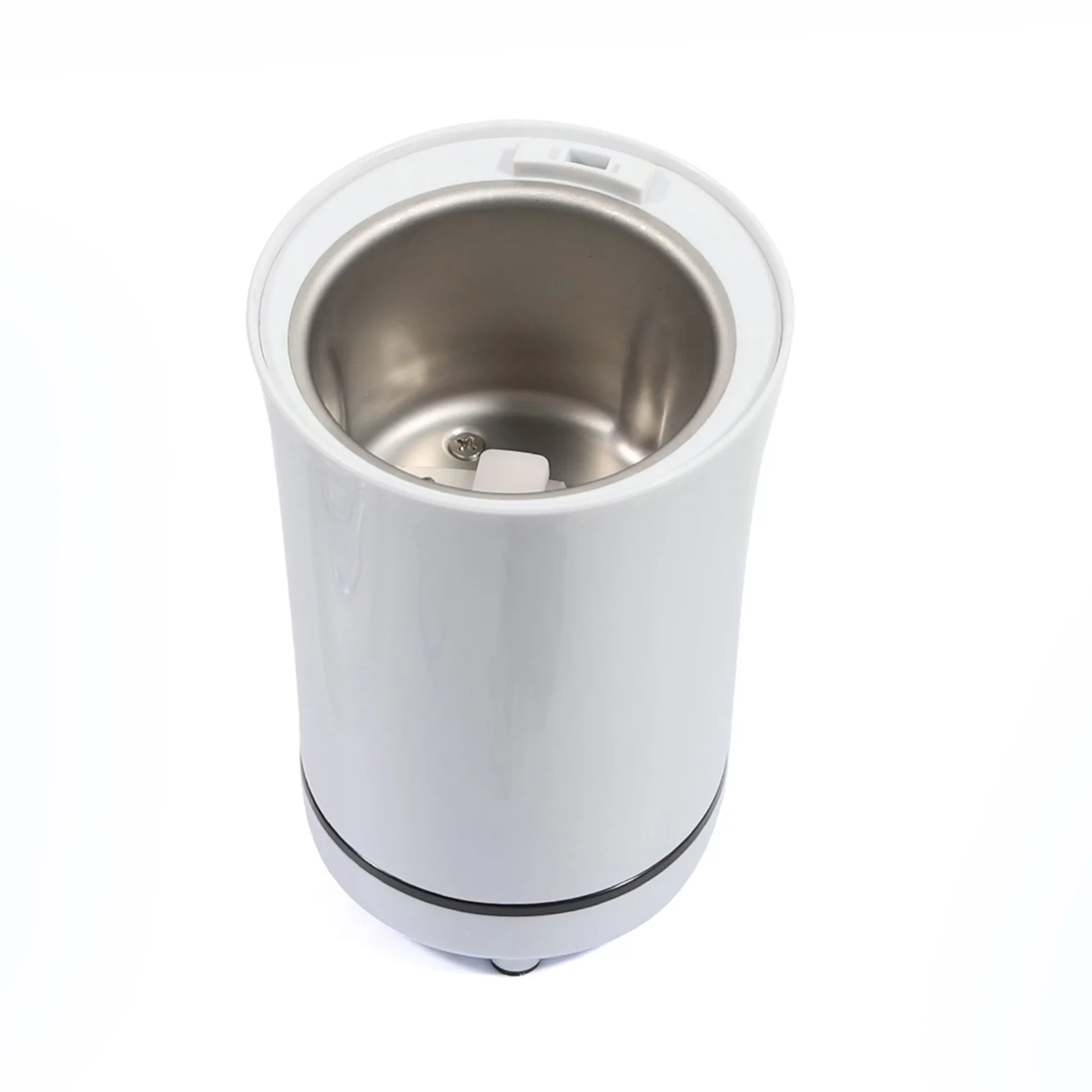 White 50g/ 110V Coffee Grinder Electric with Stainless Steel Bowl