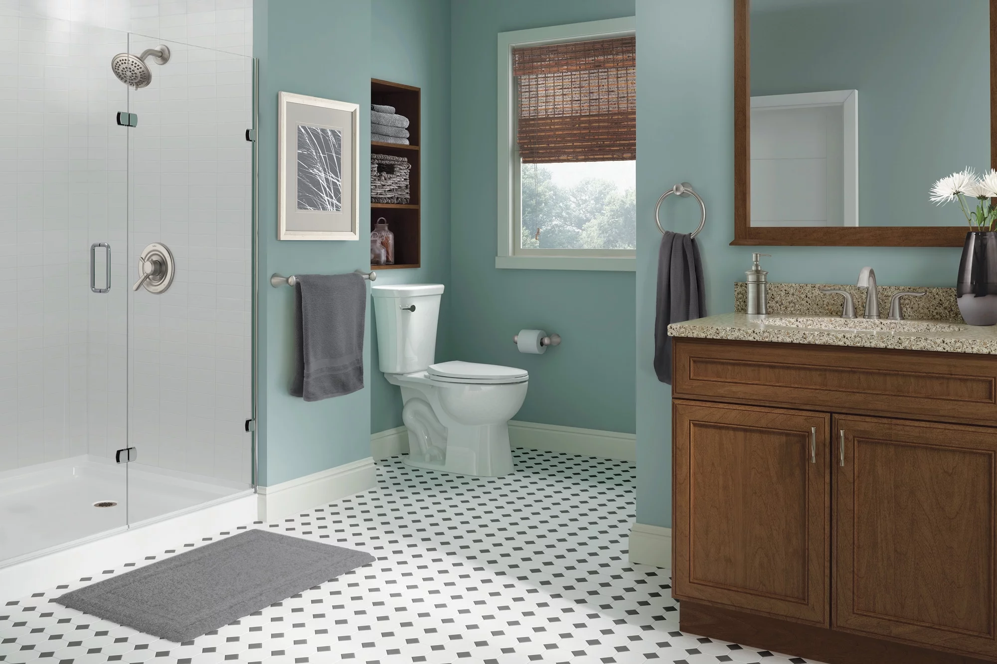 Delta Lahara 5-Spray Single Handle Shower Only Faucet in Stainless T17238-SS