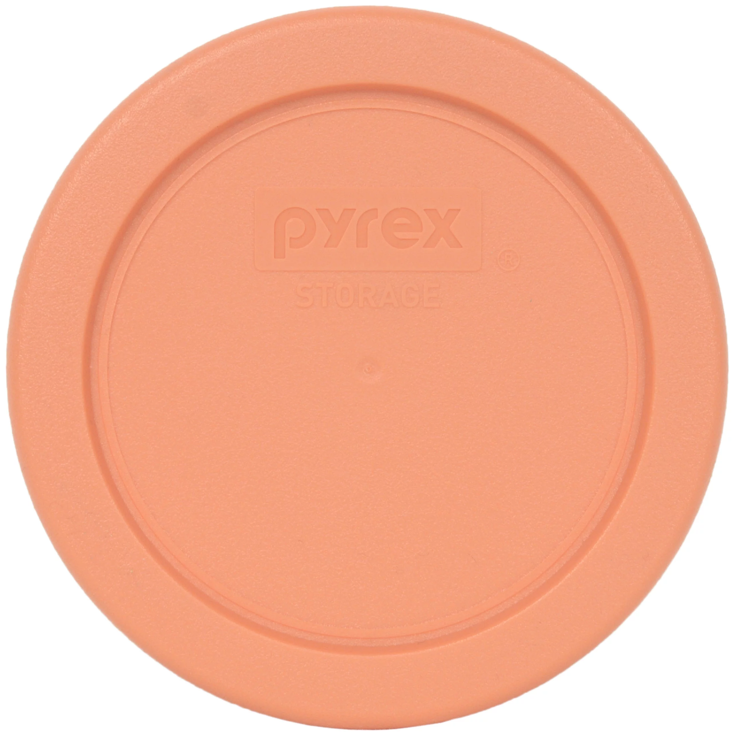 Pyrex (2) 7202-PC Bahama Sunset Orange lids, (3) 7200-PC Butter Yellow lids, (2) 7201-PC Yolk Yellow lids, & (2) 7402-PC Thistle Purple Lids