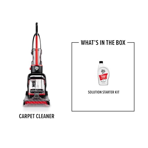 Dirt Devil Portable Spot Cleaner Machine for Carpet and Upholstery, Powerful Suction Spot Cleaning Machine with Versatile Tools, Pair with Dirt Devil Portable Spot Cleaner Solution